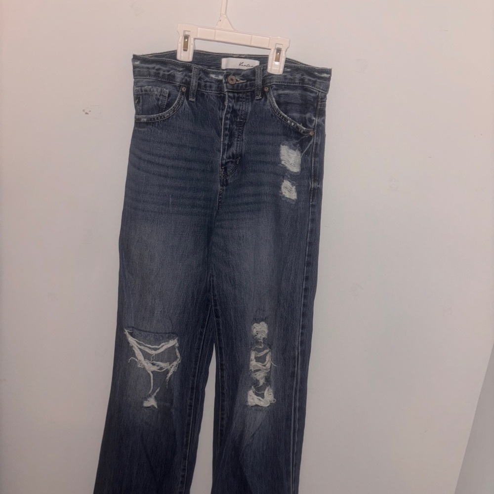 KanCan Distressed Straight Leg Jeans – Size 3/25